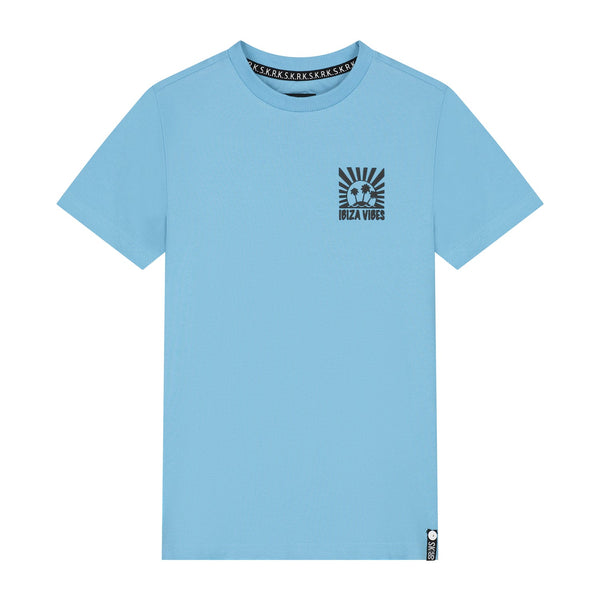 Jongens T-shirt Turf van Skurk in de kleur Baby Blue in maat 170.