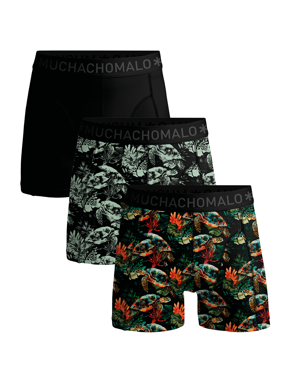 Muchachomalo Boxer 3-pack Print / Solid