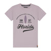 Skurk T-shirt Twan Aubergine