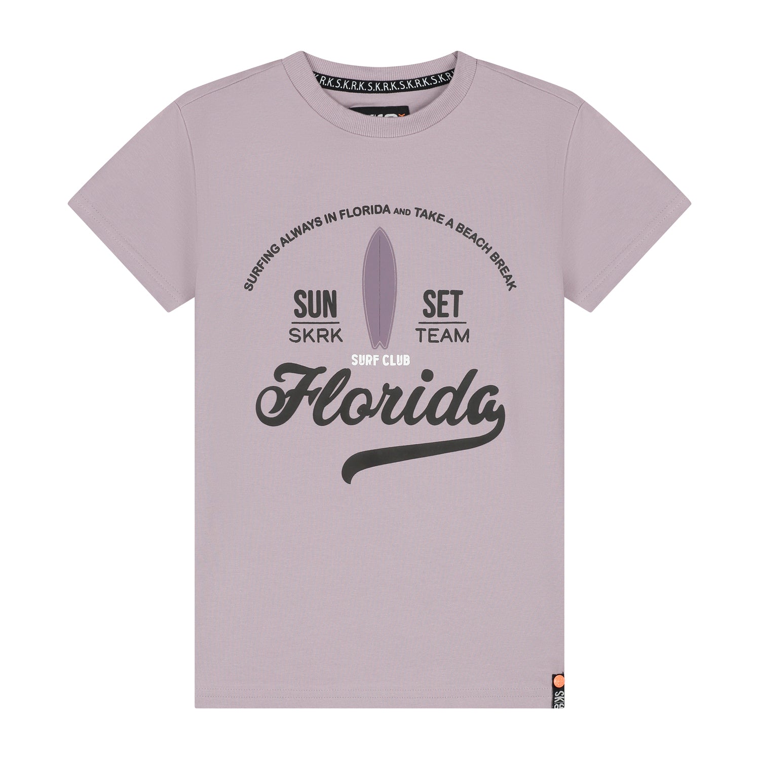 Skurk T-shirt Twan Aubergine