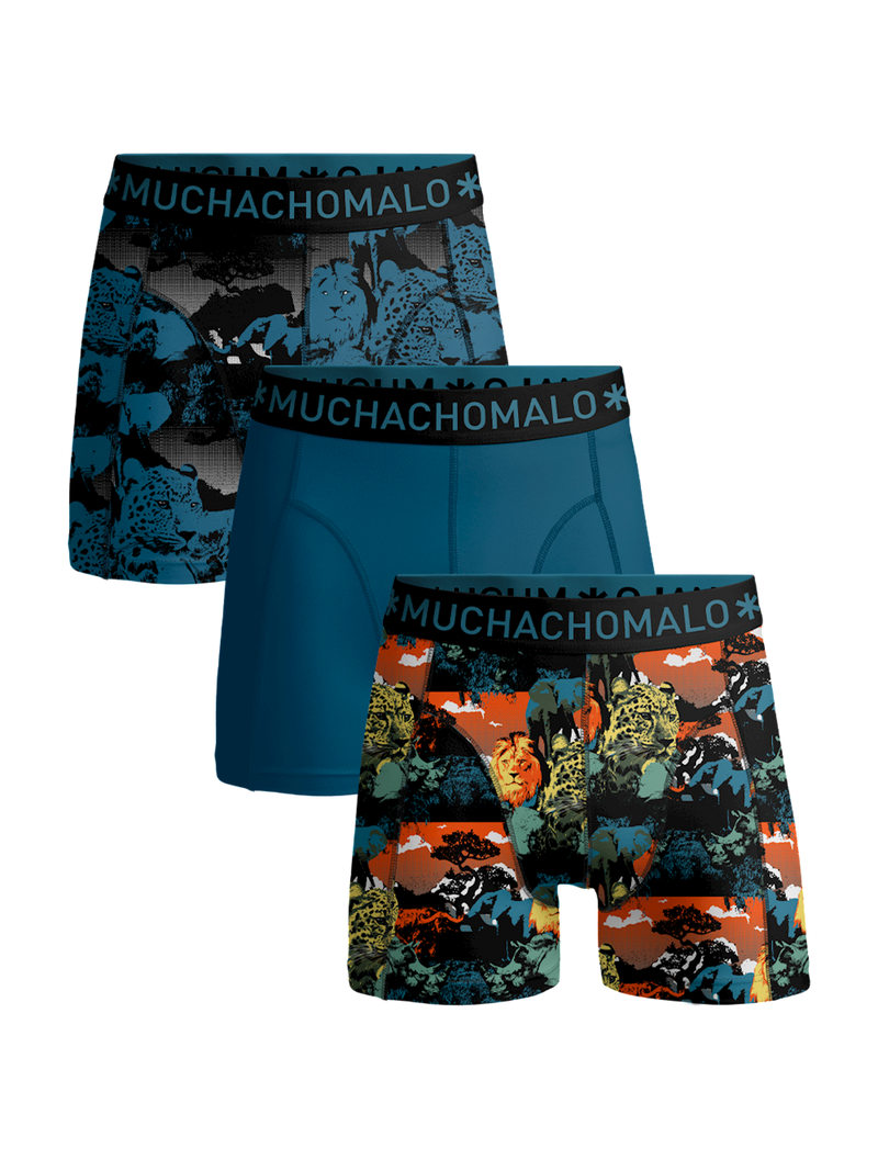 Muchachomalo Boxer 3-pack Print / Solid