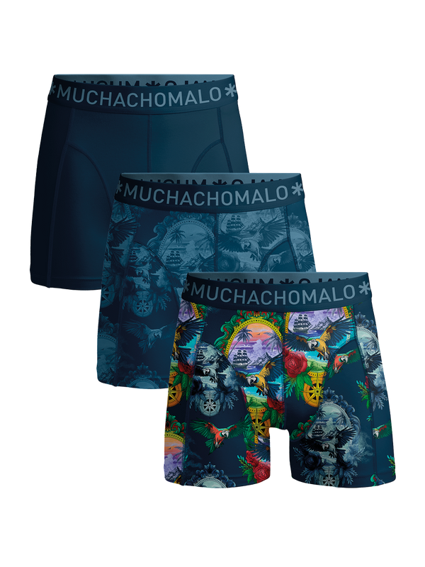 Muchachomalo Boxer 3-pack Print / Solid
