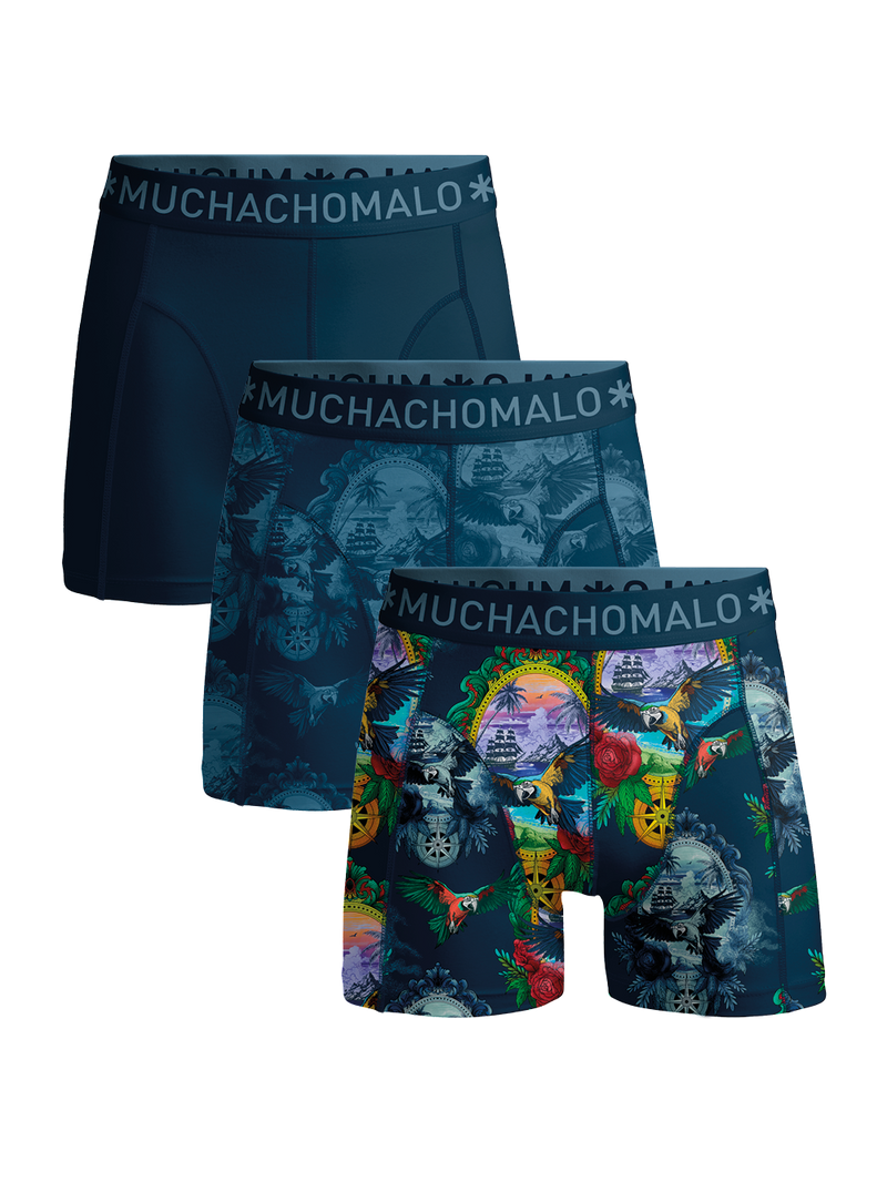 Muchachomalo Boxer 3-pack Print / Solid