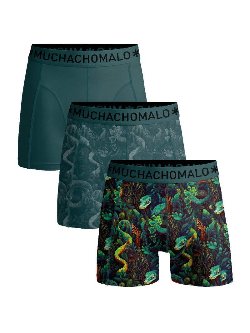 Muchachomalo Boxer 3-pack Print / Solid