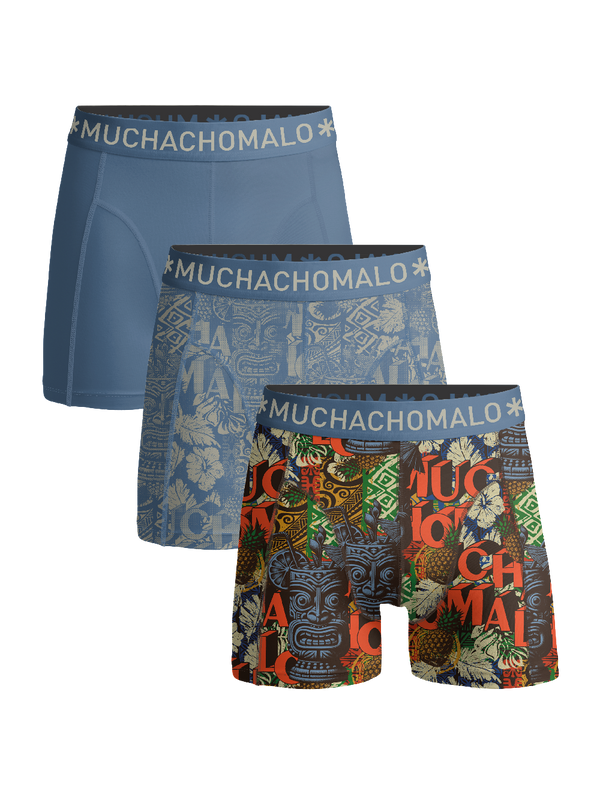 Muchachomalo Boxer 3-pack Print / Solid