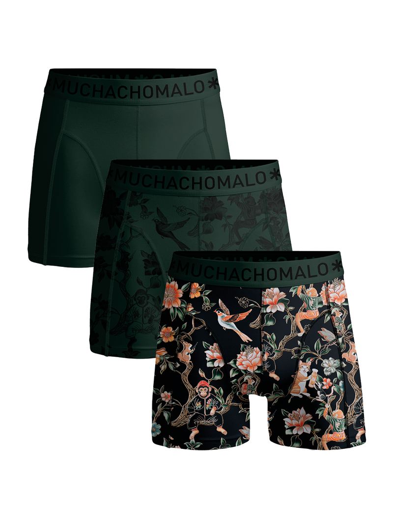 Muchachomalo Boxer 3-pack Print / Solid
