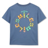 jongens SHORT SLEEVES TEE-SHIRT van Billieblush in de kleur Blue in maat 140.