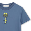 jongens SHORT SLEEVES TEE-SHIRT van Billieblush in de kleur Blue in maat 140.