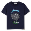 jongens SHORT SLEEVES TEE-SHIRT van Billieblush in de kleur Blue in maat 128.