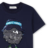 jongens SHORT SLEEVES TEE-SHIRT van Billieblush in de kleur Blue in maat 128.