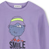 jongens SWEATSHIRT van Billieblush in de kleur Purple in maat 140.