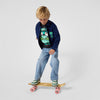 jongens SWEATSHIRT van Billieblush in de kleur Grey in maat 140.