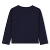 meisjes LONG SLEEVE T-SHIRT van Billieblush in de kleur Blue in maat 140.