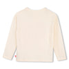 meisjes LONG SLEEVE T-SHIRT van Billieblush in de kleur Beige in maat 140.