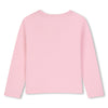 meisjes LONG SLEEVE T-SHIRT van Billieblush in de kleur Pink in maat 140.