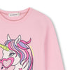 meisjes LONG SLEEVE T-SHIRT van Billieblush in de kleur Pink in maat 140.
