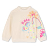 meisjes SWEATSHIRT van Billieblush in de kleur Beige in maat 140.