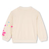 meisjes SWEATSHIRT van Billieblush in de kleur Beige in maat 140.