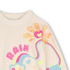 meisjes SWEATSHIRT van Billieblush in de kleur Beige in maat 140.
