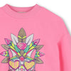 meisjes SWEATSHIRT van Billieblush in de kleur Pink in maat 140.