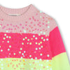 meisjes PULLOVER van Billieblush in de kleur Multi in maat 128.