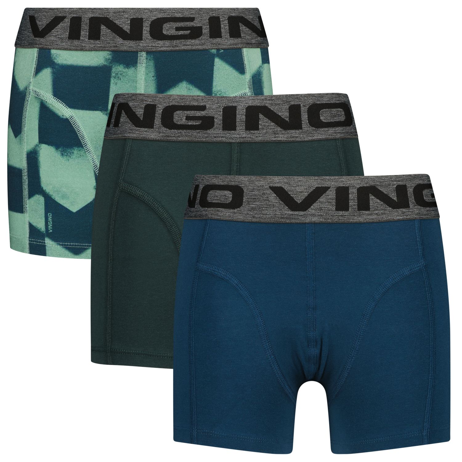 Vingino Boxershorts Race check 3 pack