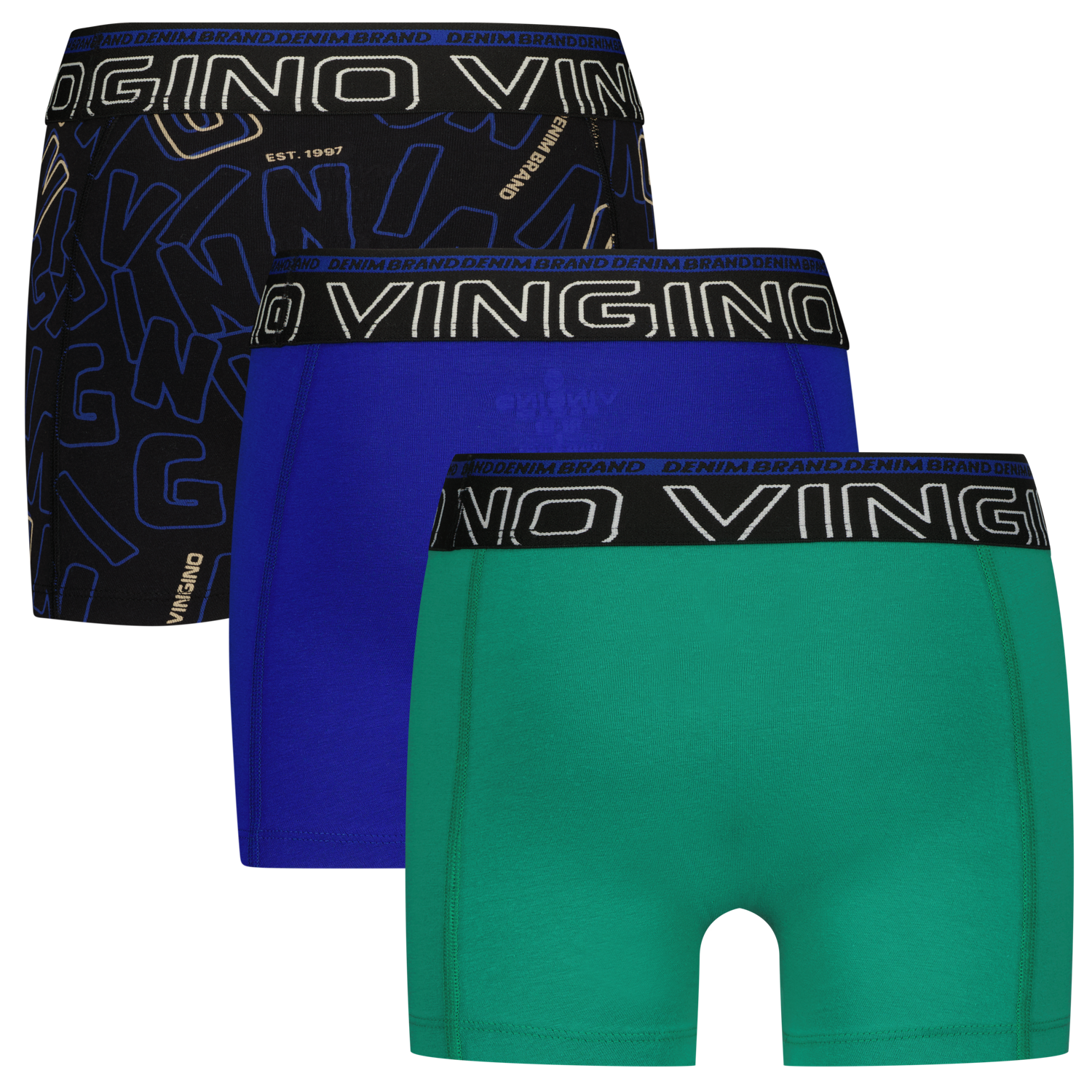 Vingino Boxershorts Blue character 3 pack