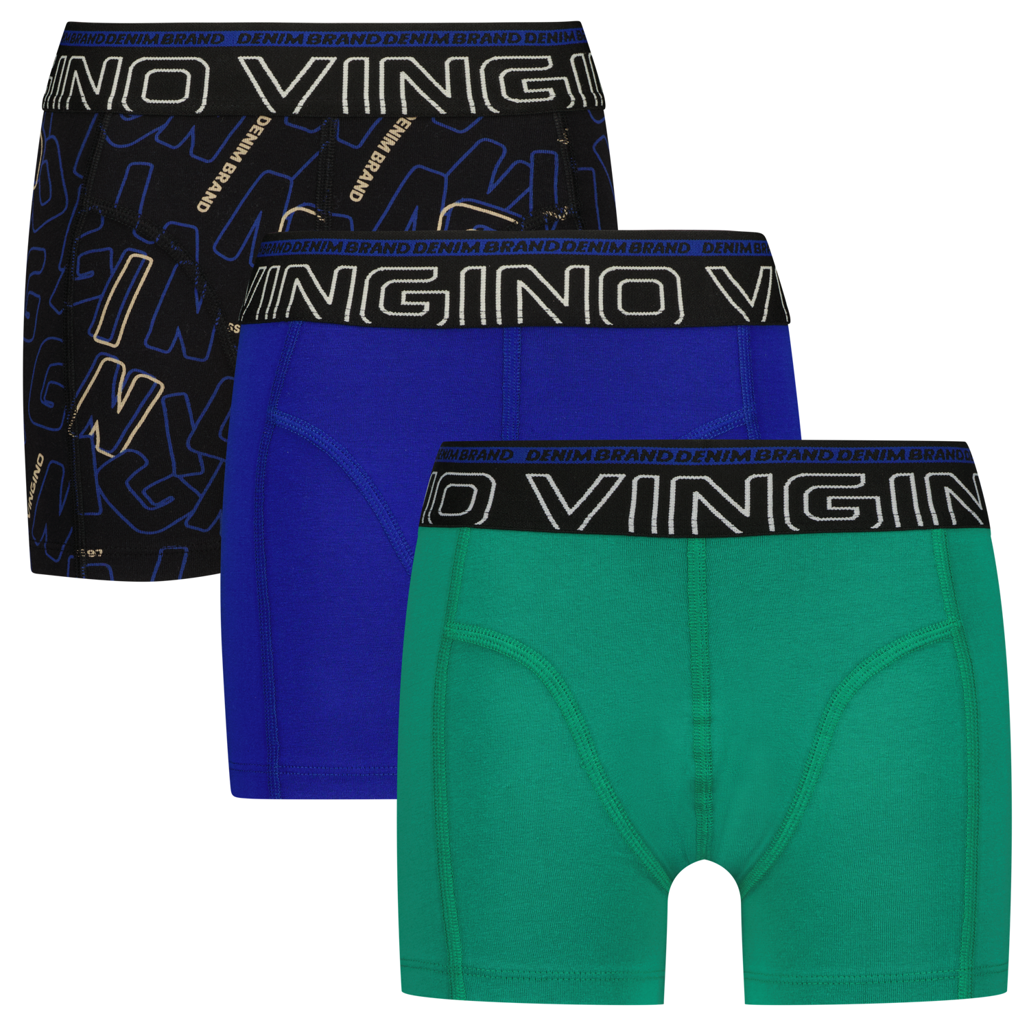Vingino Boxershorts Blue character 3 pack