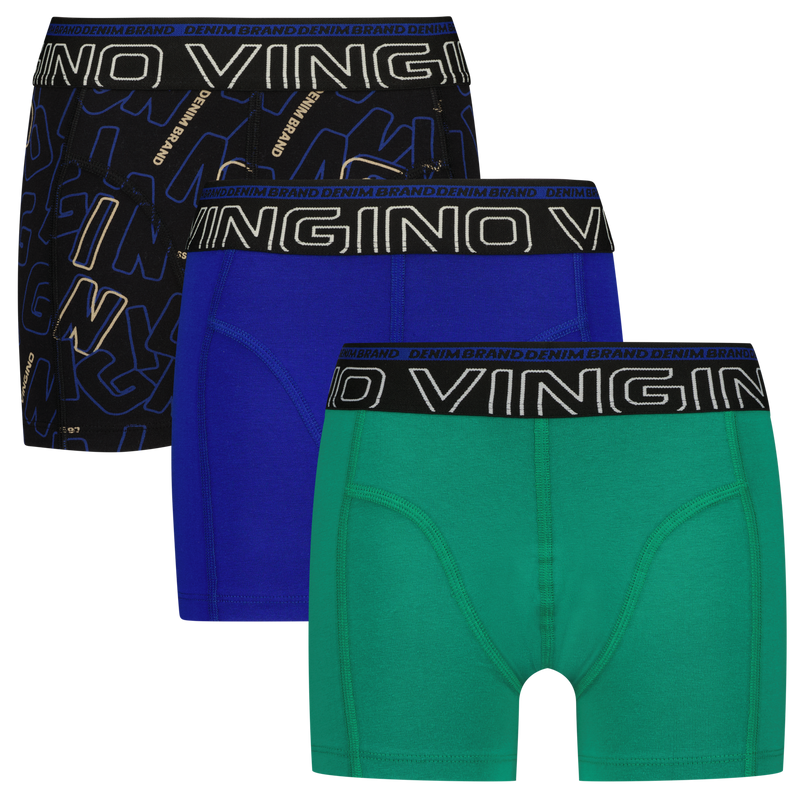 Vingino Boxershorts Blue character 3 pack