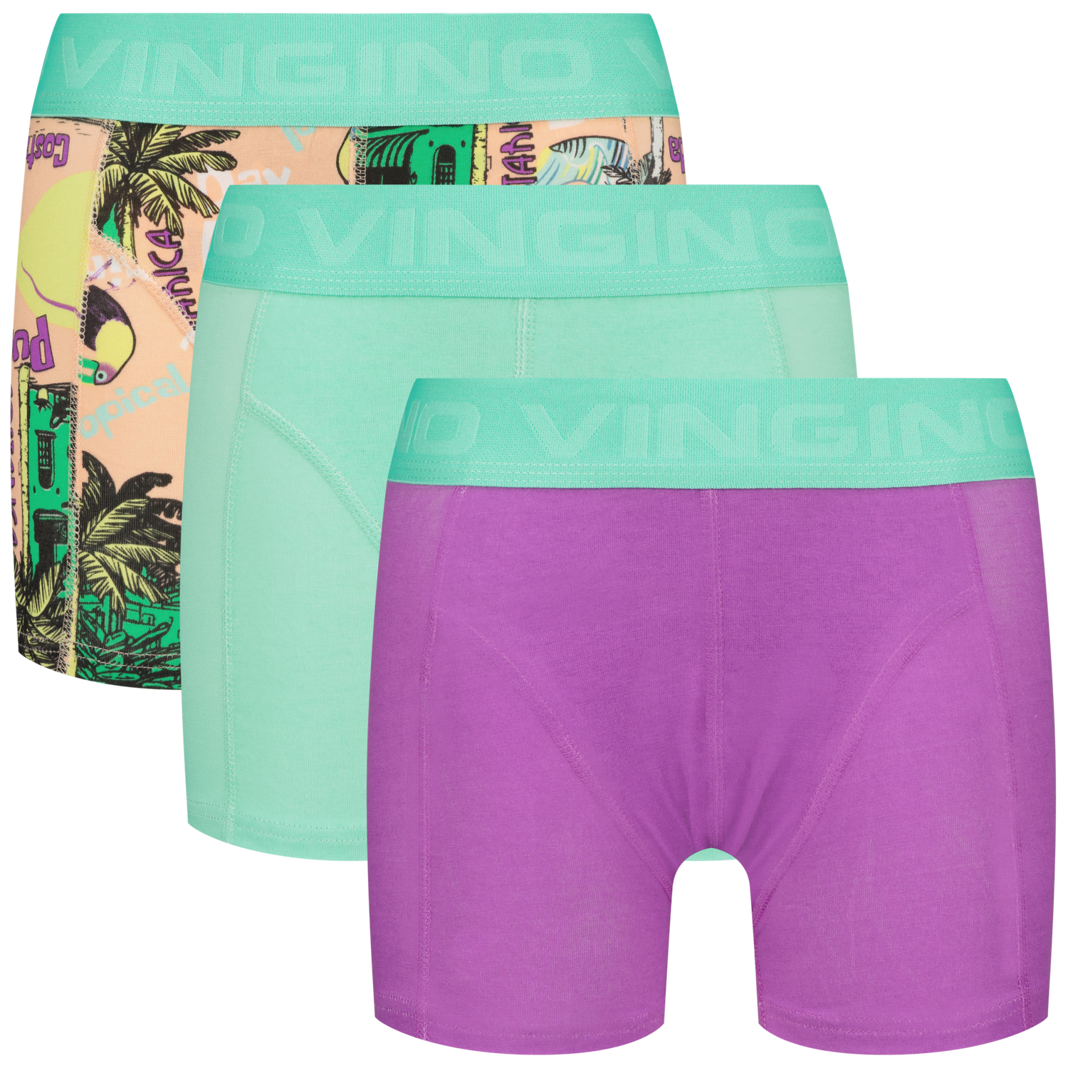 Vingino Boxershorts Leaves 3 pack