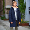 Jongens Luke Parka van SevenOneSeven in de kleur Navy Blazer in maat 158-164.
