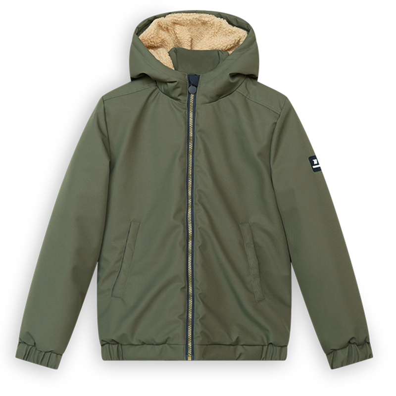 Jongens Jack Jacket van SevenOneSeven in de kleur Khaki Green in maat 158-164.