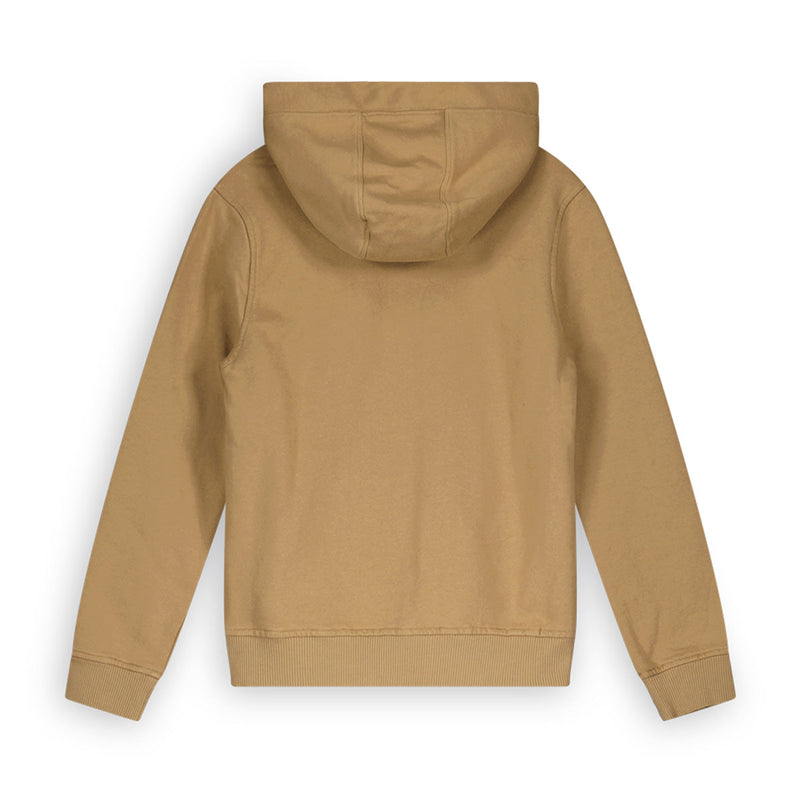 Jongens 717 hoodie van SevenOneSeven in de kleur Camel in maat 170-176.
