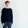 Jongens 717 pullover van SevenOneSeven in de kleur Navy Blazer in maat 170-176.