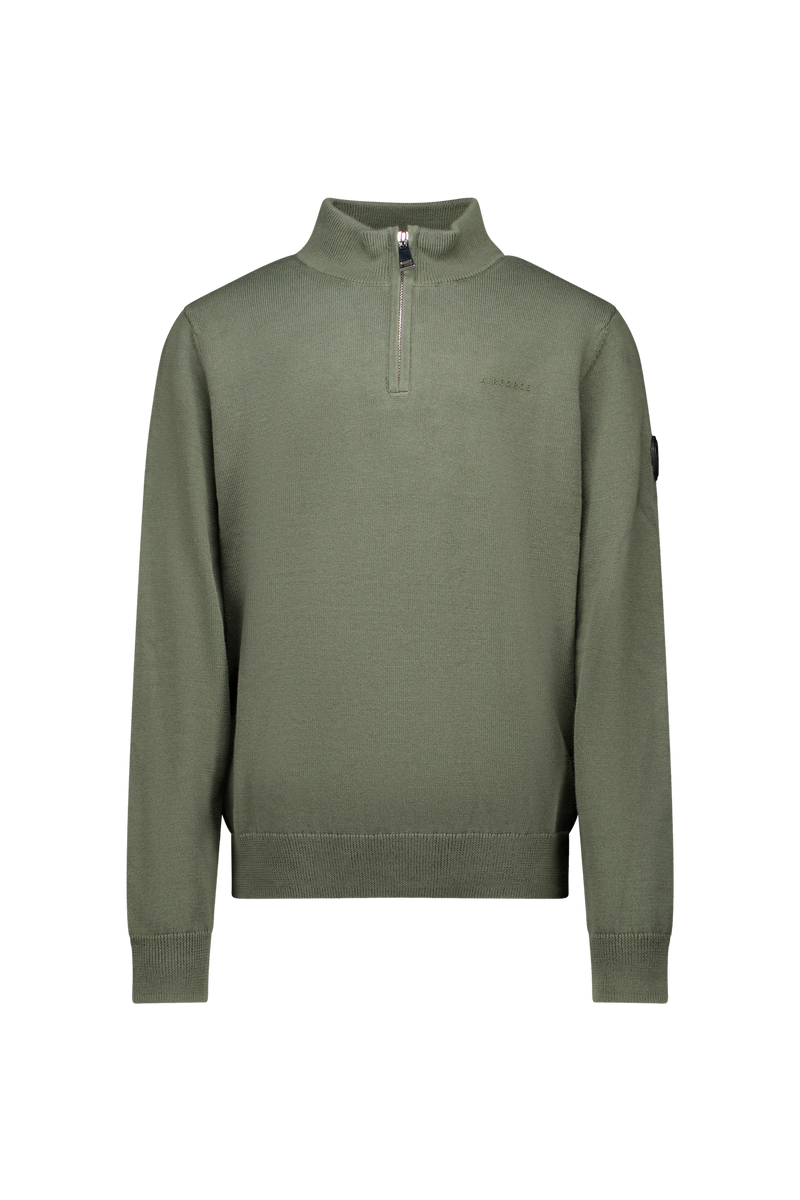 Airforce KNITWEAR QUATER ZIP