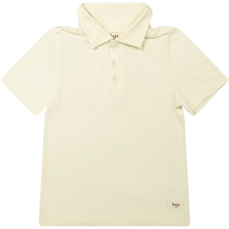 Baje Studio Jersey Polo Vassal Vanilla