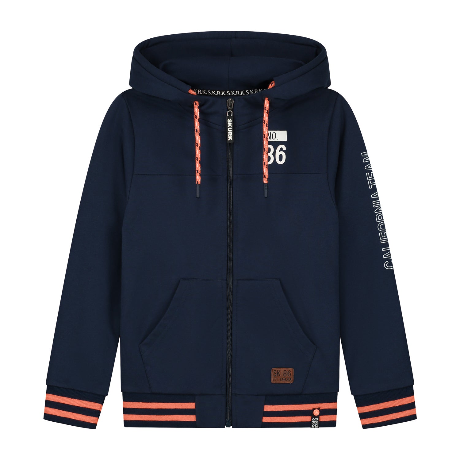 Skurk Vest Vesper Dark Blue - Coral
