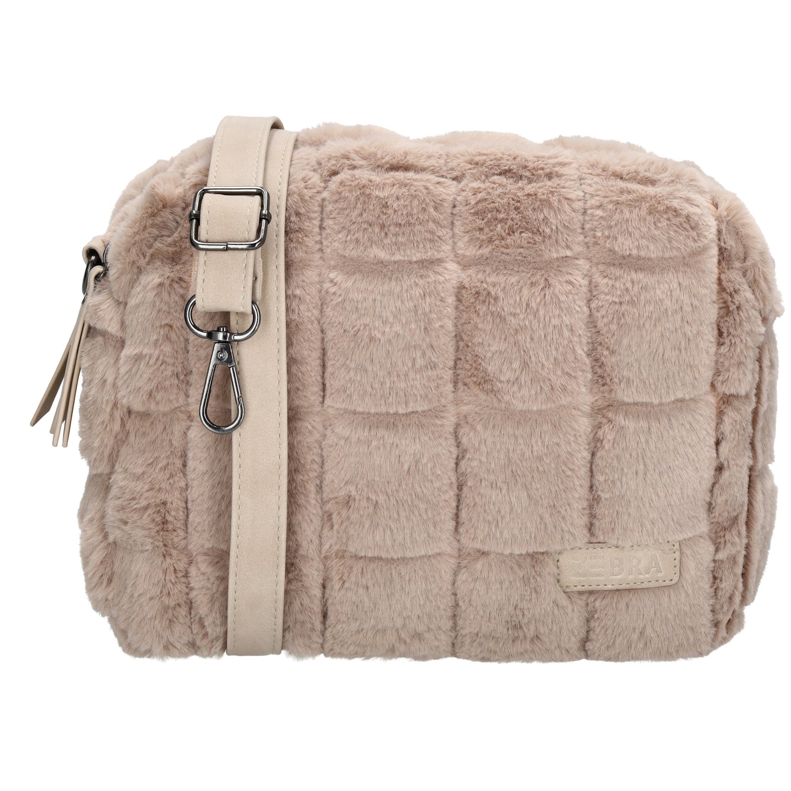 Zebra Crossbodybag Milou - Lichttaupe