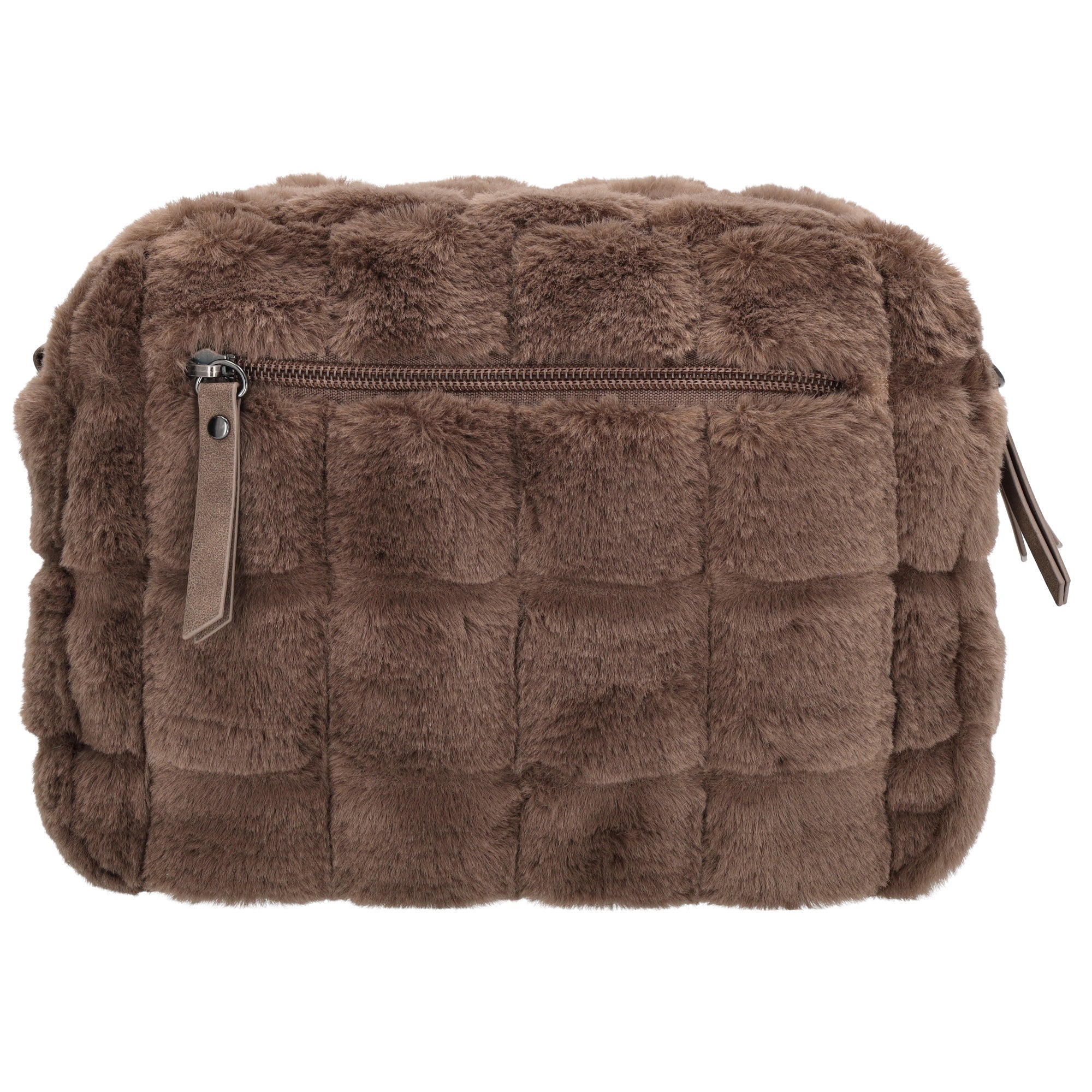 Zebra Crossbodybag Milou - Donkertaupe