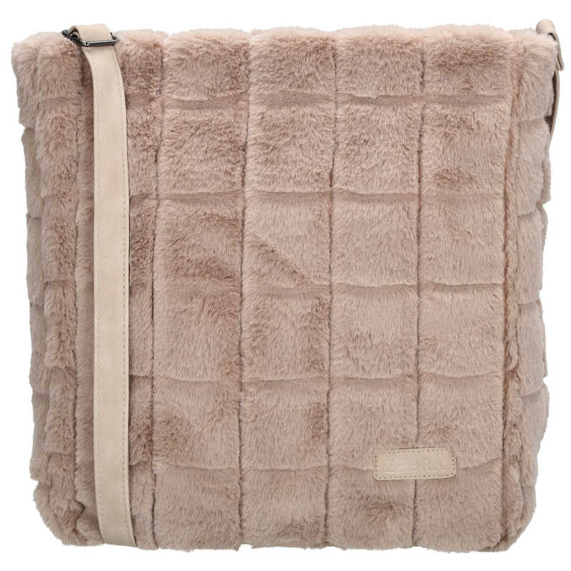 Zebra Crossbodybag Milou - Lichttaupe