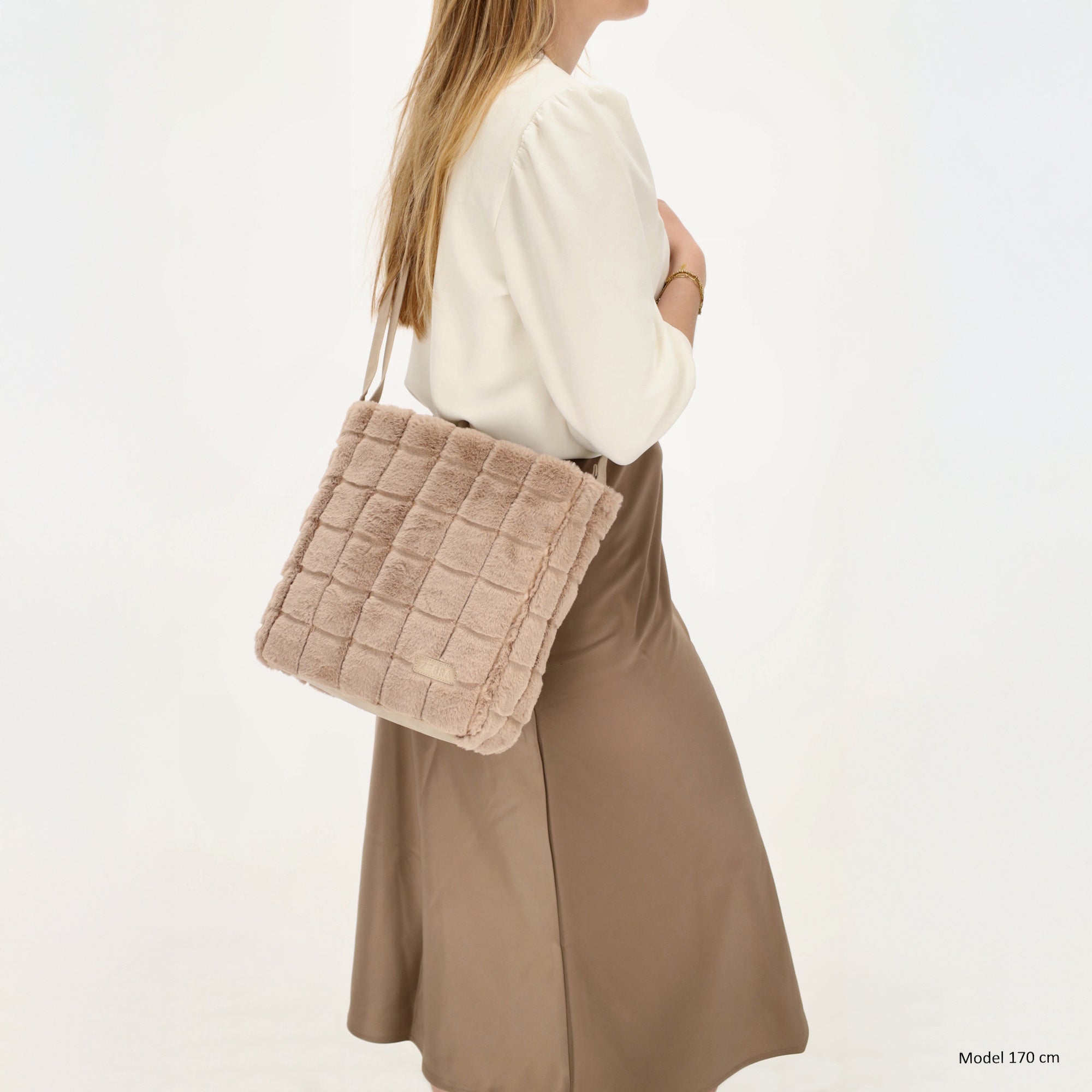 Zebra Crossbodybag Milou - Lichttaupe