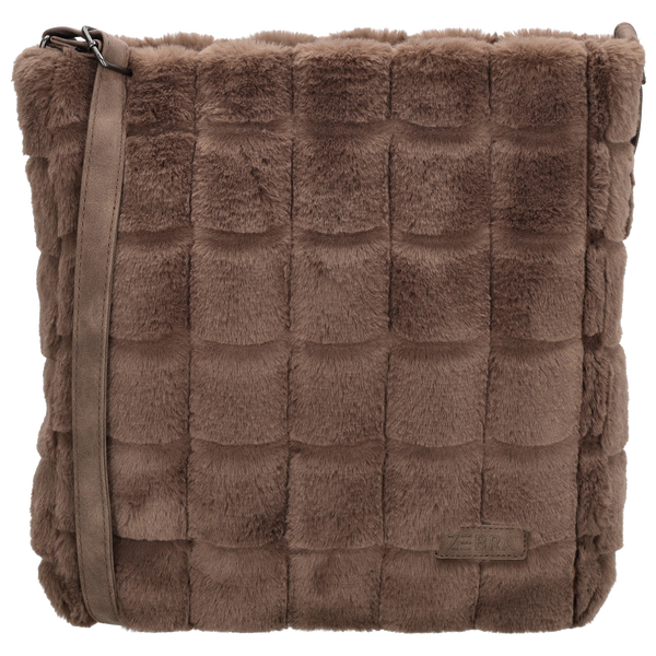 Zebra Crossbodybag Milou - Donkertaupe