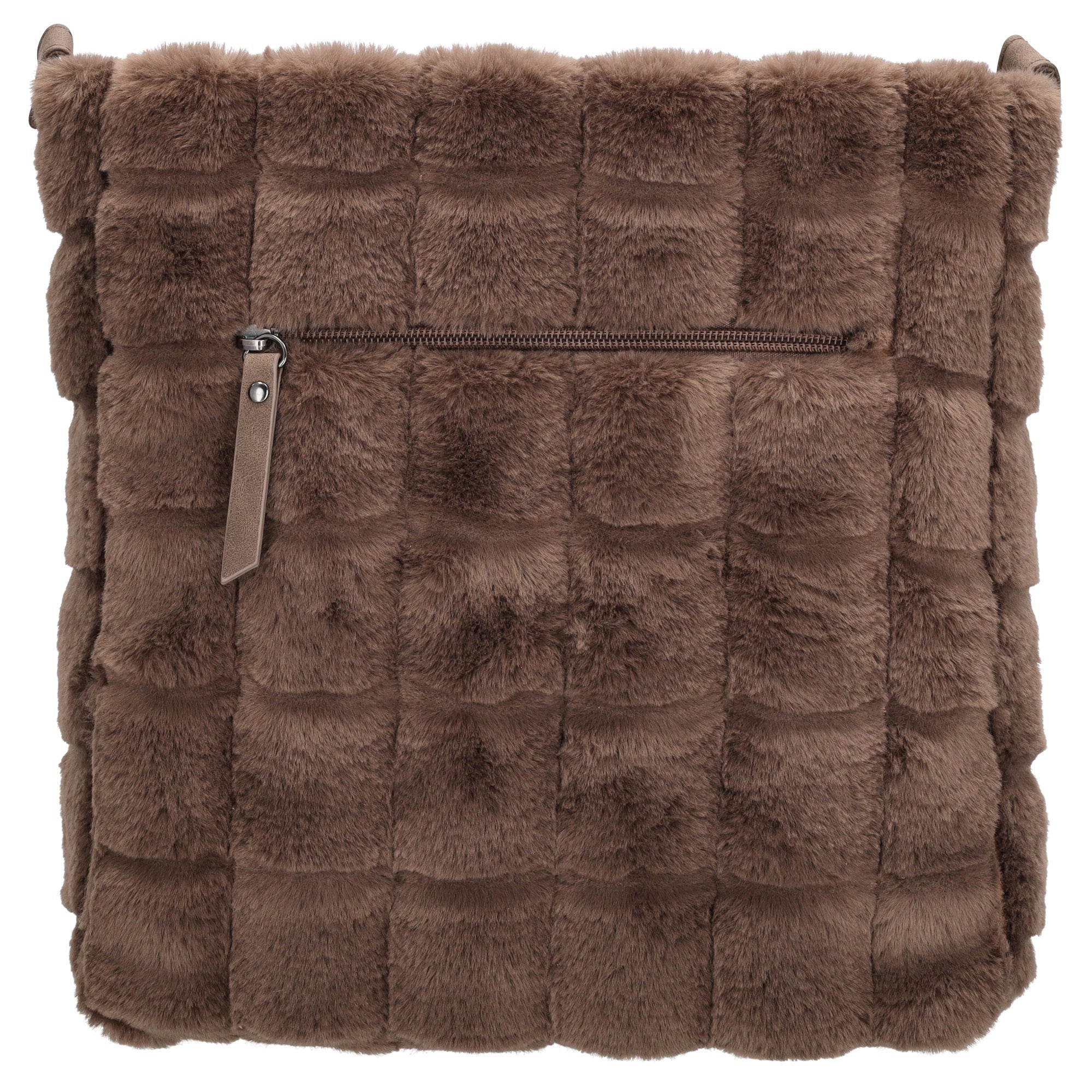 Zebra Crossbodybag Milou - Donkertaupe