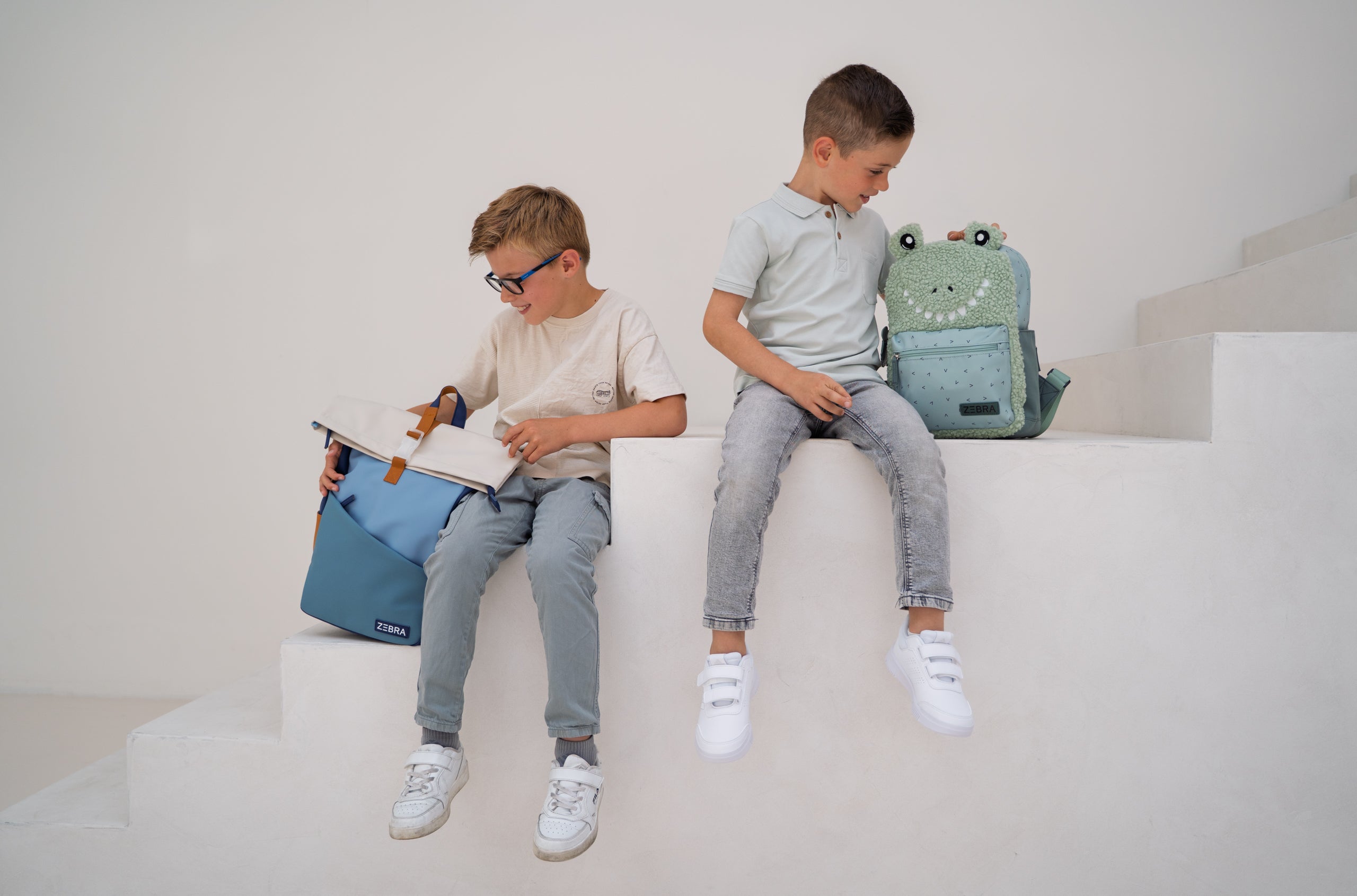 Zebra Rugzak Buddies groen