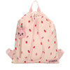 Zebra Rugzak/Gymtas Buddies roze