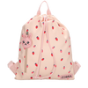 Zebra Rugzak/Gymtas Buddies roze