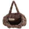 Zebra Handtas Milou - Donkertaupe