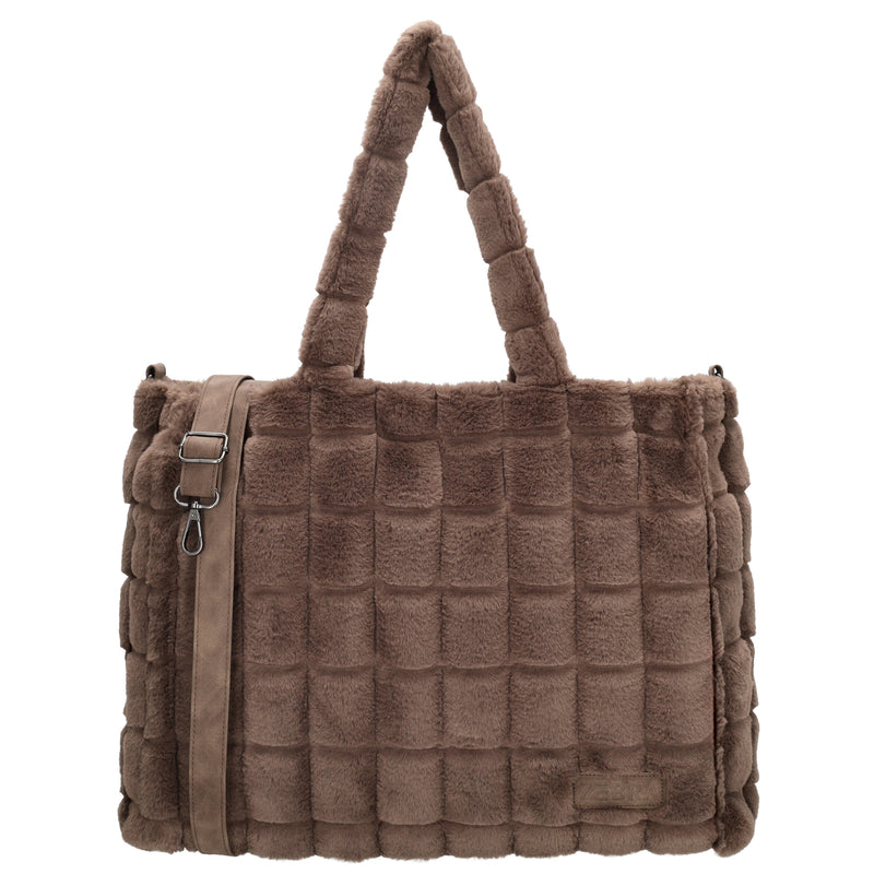Zebra Shopper Milou - Donkertaupe