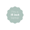 Zebra Laptoptas Sofie 15,6 inch - creme