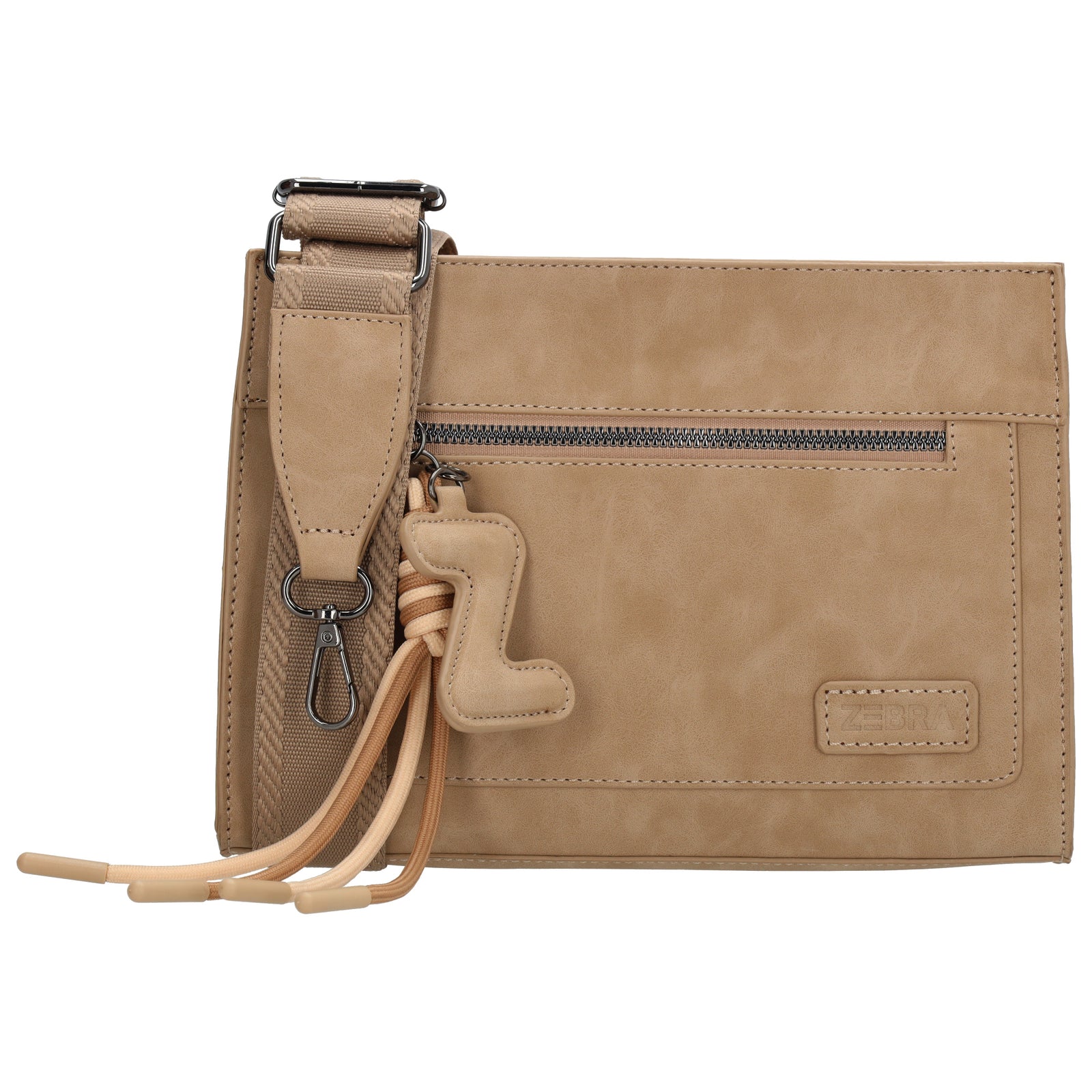Zebra Crossbodybag Rosalyn - zand